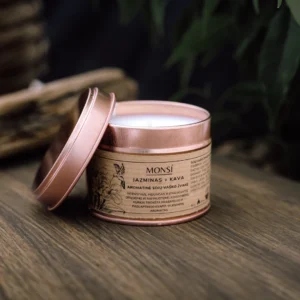 aromatinė žvakė jazminai + kava